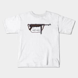 German MP-40 Submachine Gun Kids T-Shirt